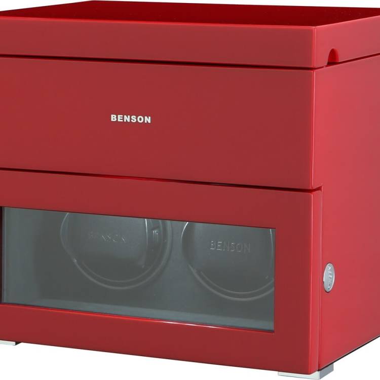 Benson Watch Winder Black Series 2.16.RD Red Limited Edition - Black