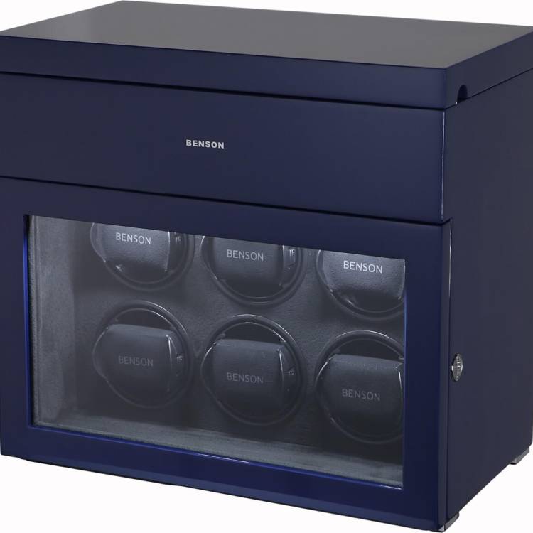 Benson Watch Winder Black Series 6.16.BL Blue - Black