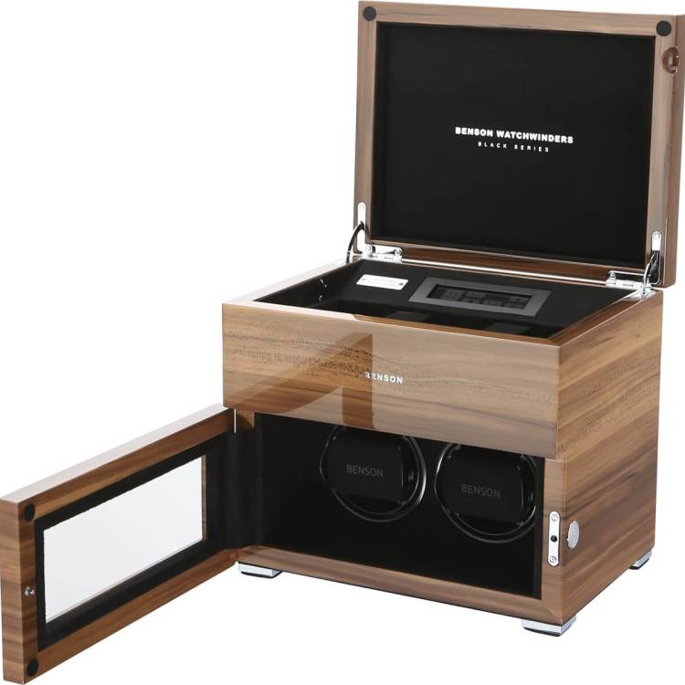 Benson Watch Winder Black Series 2.16.WL Walnut Limited Edition