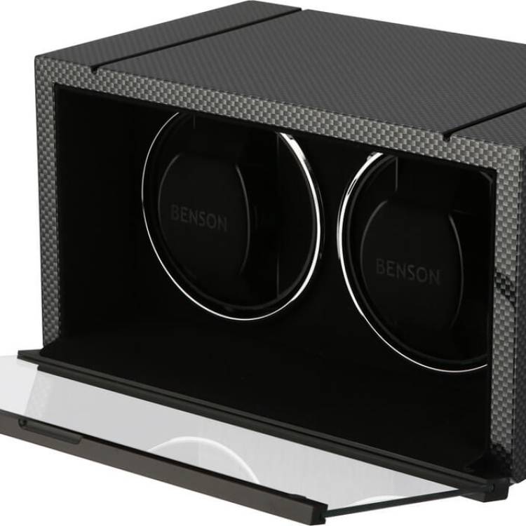 Benson Watch Winder Double Swiss Series 2.20 Carbon Fibre