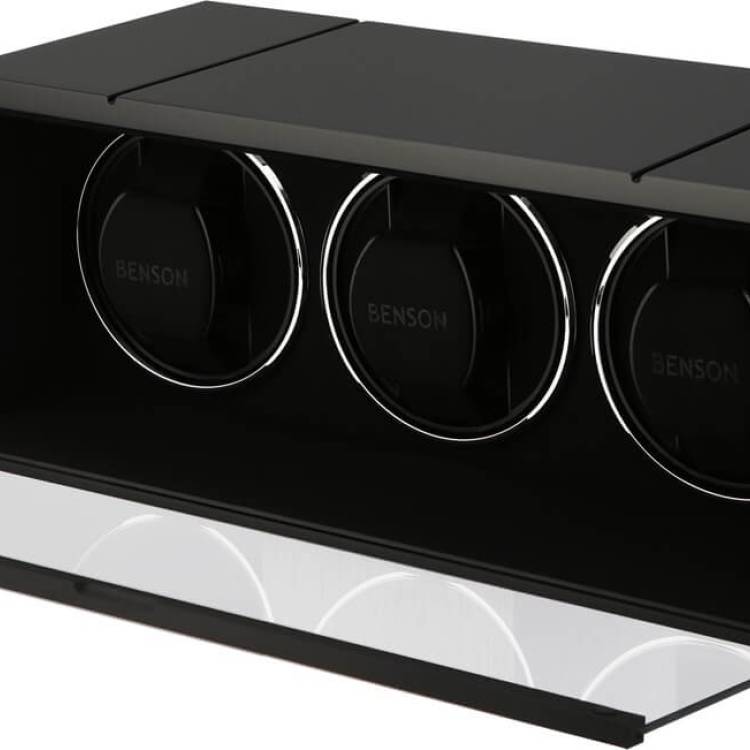 Benson Watch Winder Triple Swiss Series 3.20 Black