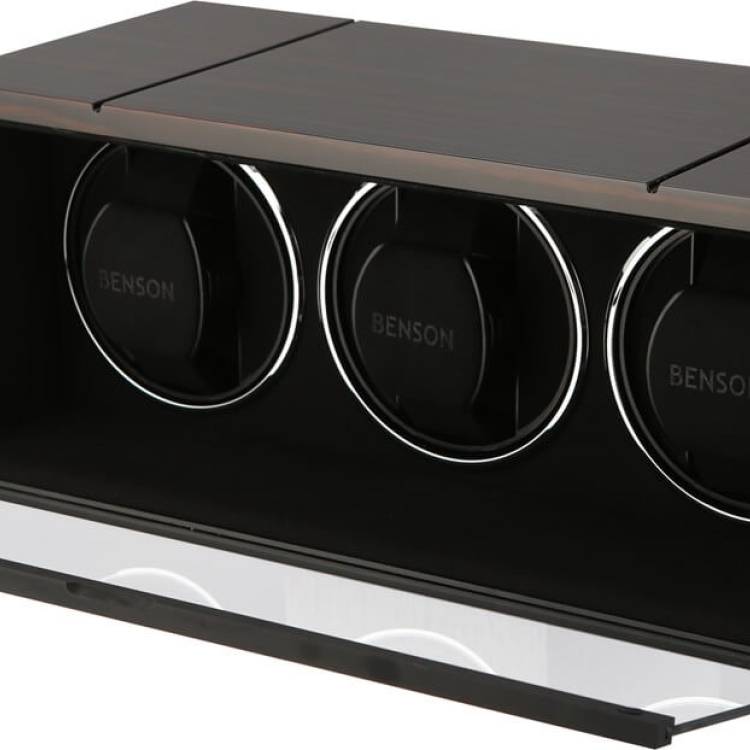 Benson Watch Winder Triple Swiss Series 3.20 Macassar