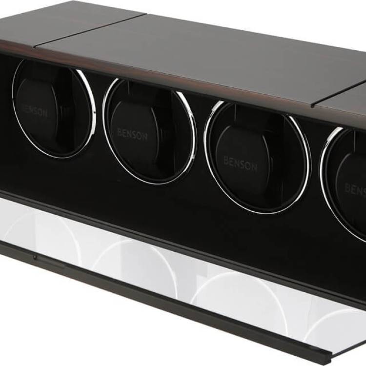 Benson Watch Winder Quad Swiss Series 4.20 Macassar