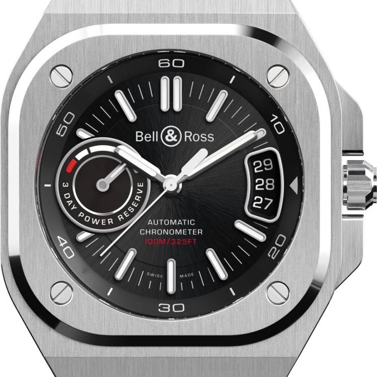 Bell & Ross Watch BR X5 Auto IRM Black Bracelet