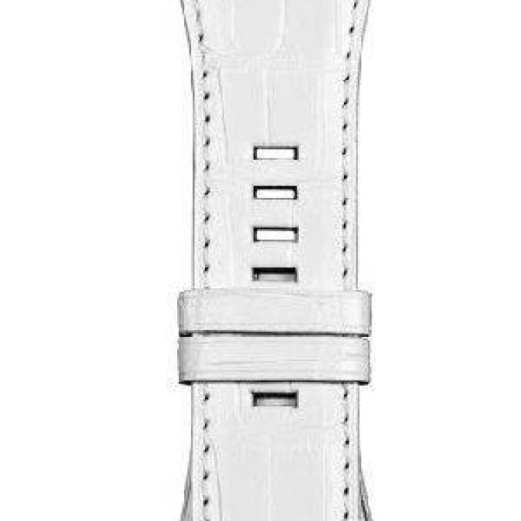 Bell & Ross Strap BR 01/03 BR-X2 White Alligator Medium - White