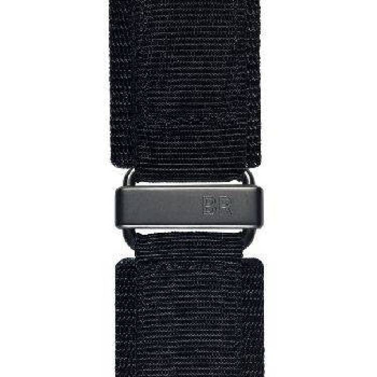 Bell & Ross Strap BR01/BR03 Canvas Black XL - Carbon