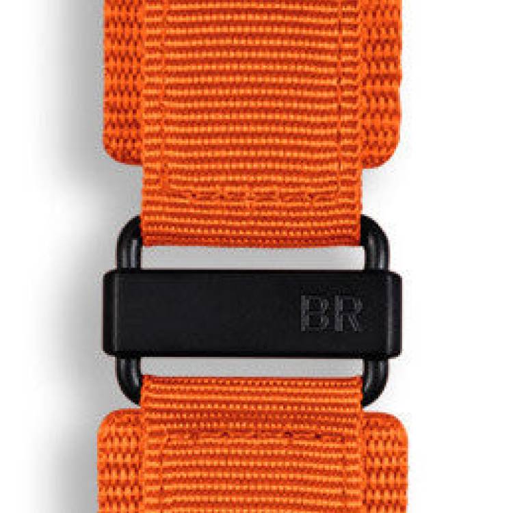 Bell & Ross Strap BR01/BR03 Canvas Orange - Orange