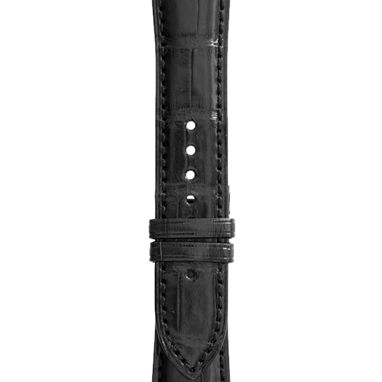 Bell & Ross Strap Vintage BR V2 Black Alligator Large - Black