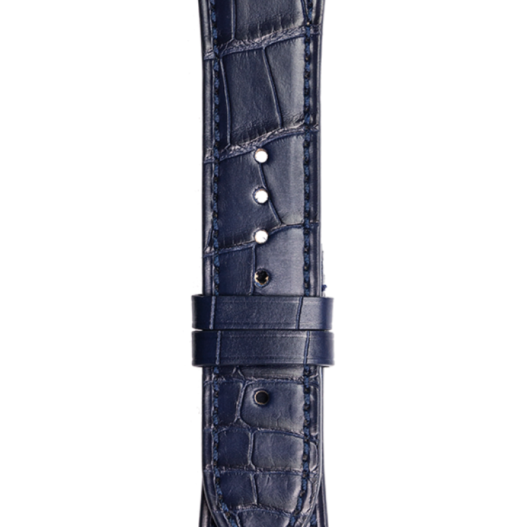 Bell & Ross Strap Vintage BR V2 Blue Alligator Small - Blue