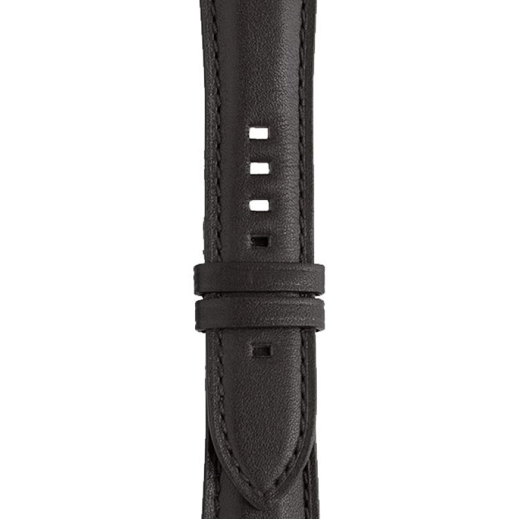 Bell & Ross Strap Vintage BR Black Calfskin Medium - Black