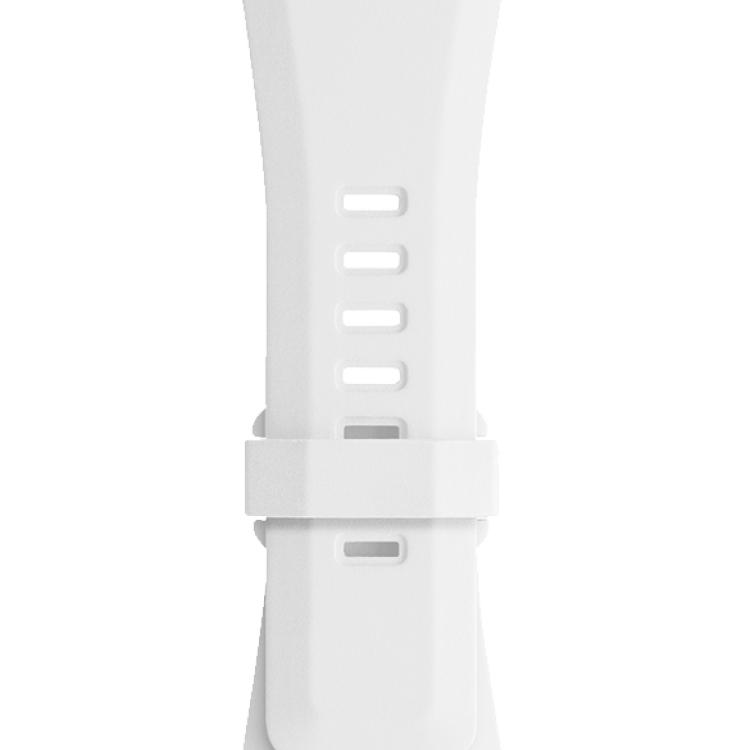 Bell & Ross Strap BR 01/03 BR-X1 White Rubber Small - White