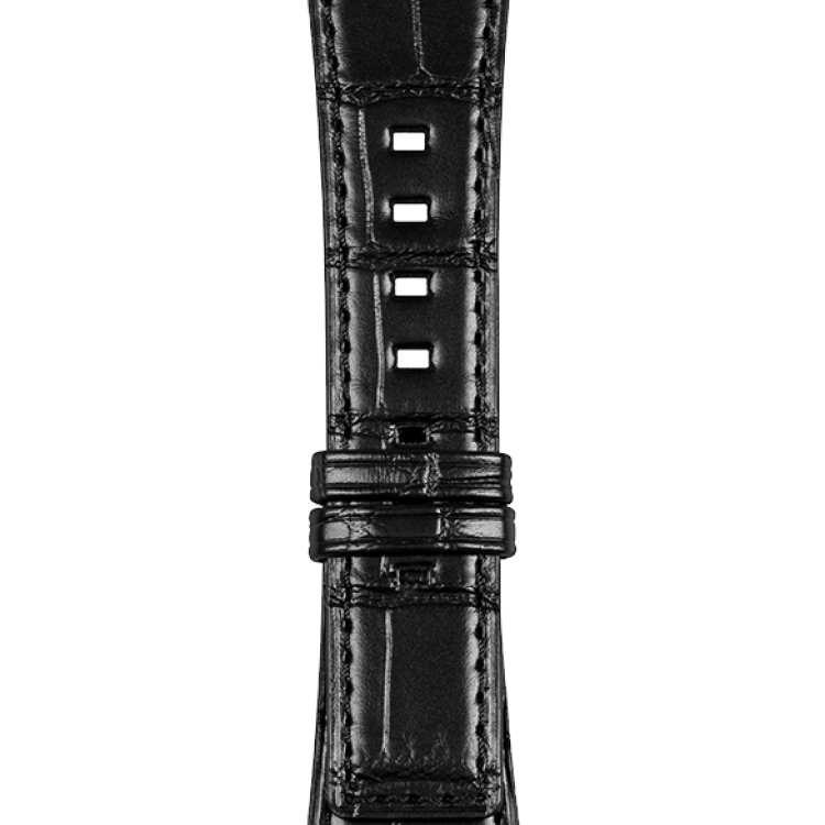 Bell & Ross Strap BR S Black Alligator Large - Black