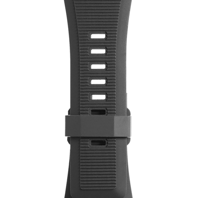 Bell & Ross Strap BR01/BR03 Rubber Black XL - Black
