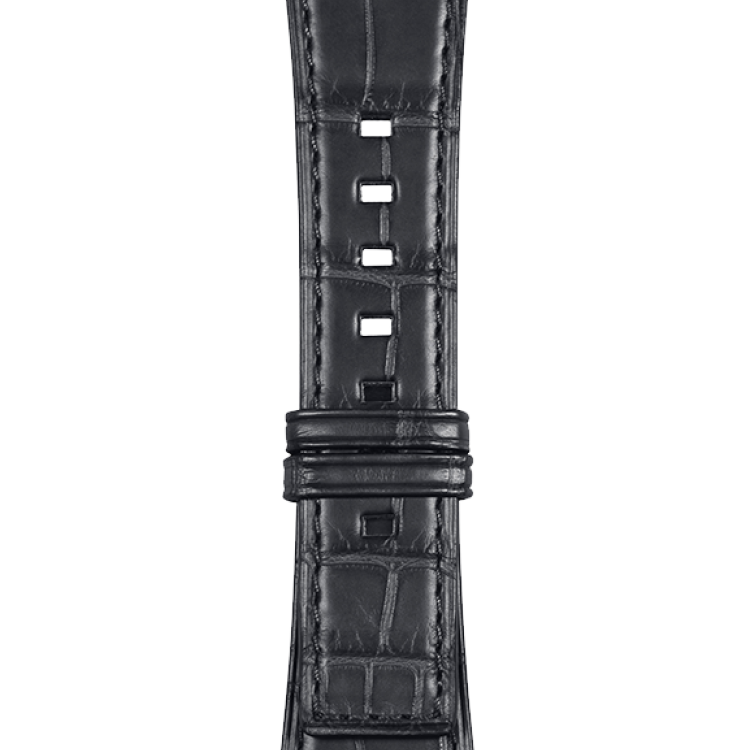 Bell & Ross Strap BR S Heritage Grey Alligator Large - Grey