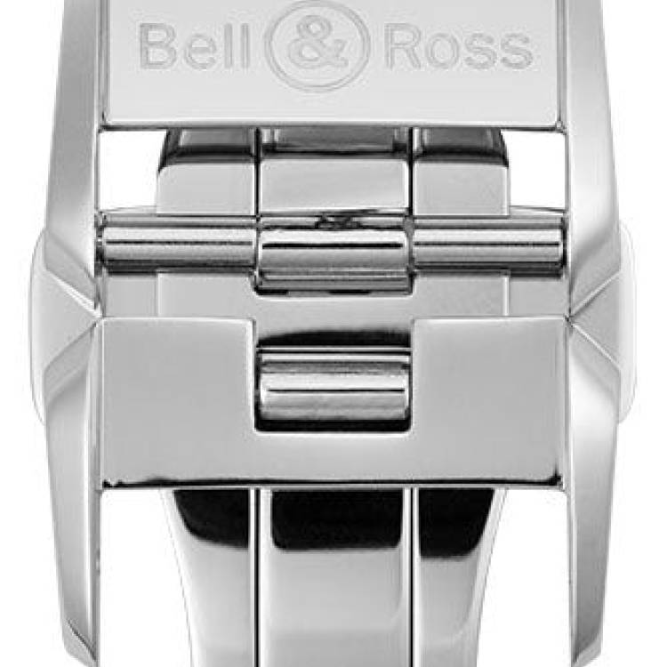 Bell & Ross BR V2 Butterfly Clasp Steel - Silver