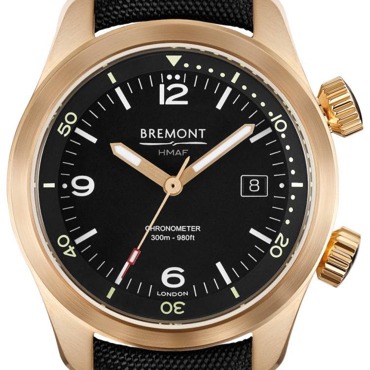 Bremont Watch Armed Forces Bronze Argonaut Black