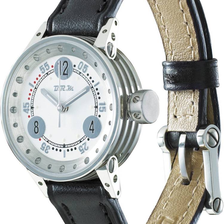 B.R.M. Watch V5-25-GTB Grey Hands - White