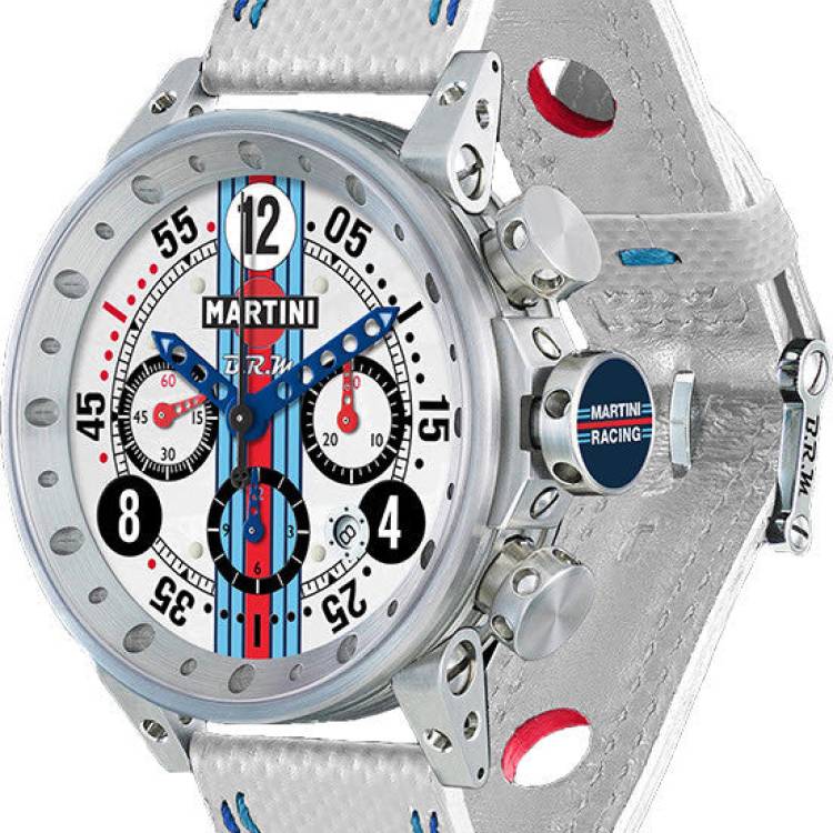 B.R.M. Watch V12-44 Martini Racing White - White