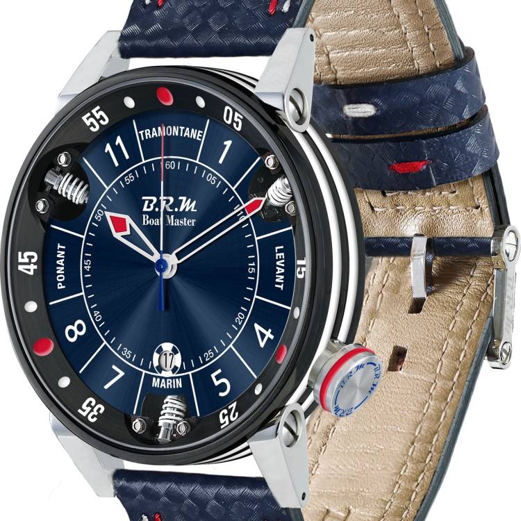 B.R.M. Watch Boat Master Chronograph Blue Sun