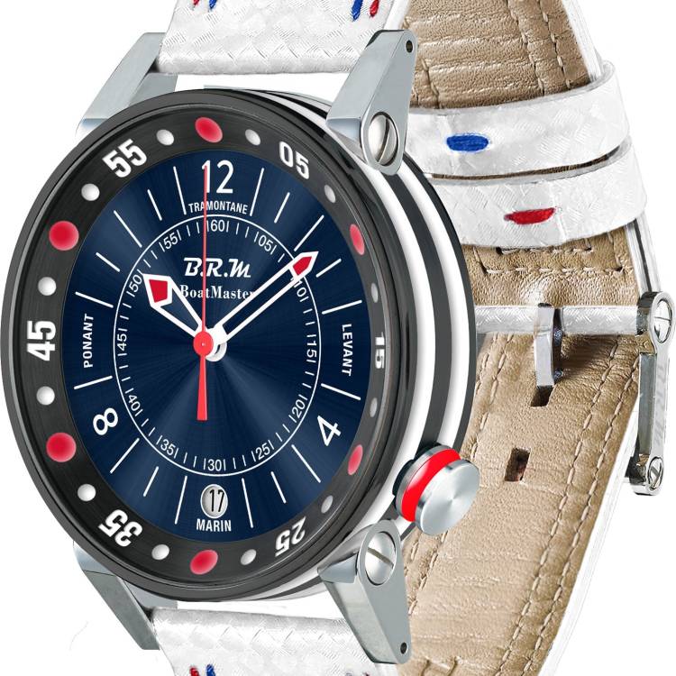 B.R.M. Watch Boat Master BM2 34mm Blue Sun