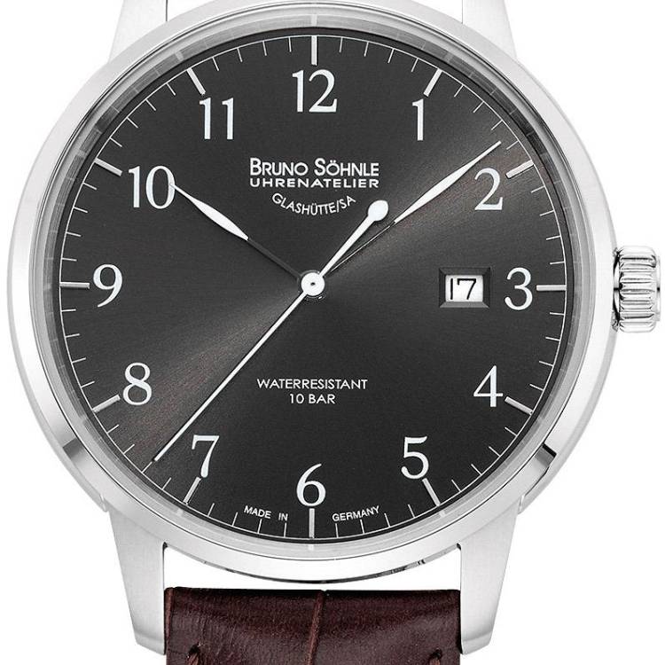Bruno Sohnle Watch Hamburg I Big - Black