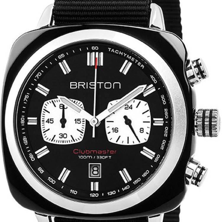 Briston Watch Clubmaster Sport Timeless - Black