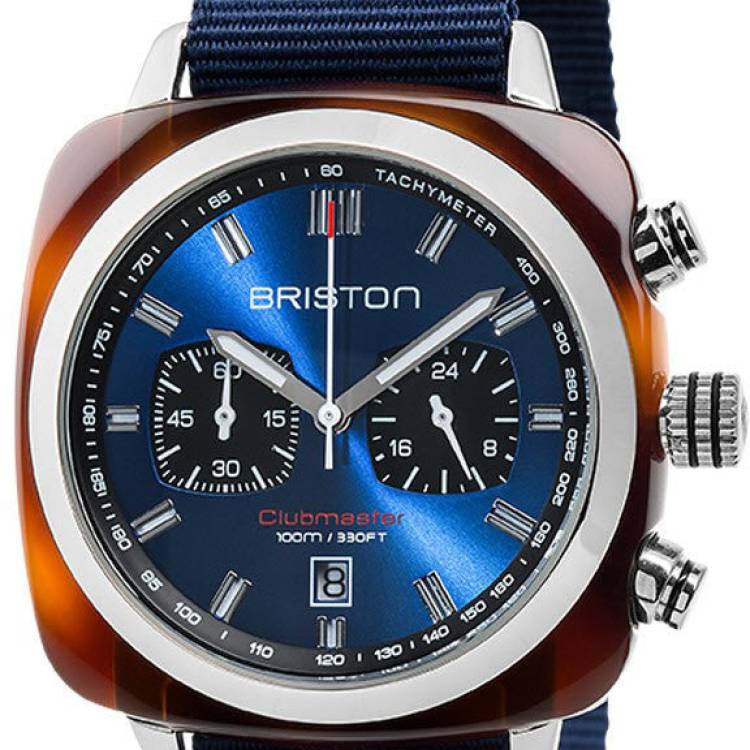 Briston Watch Clubmaster Sport Icons - Blue