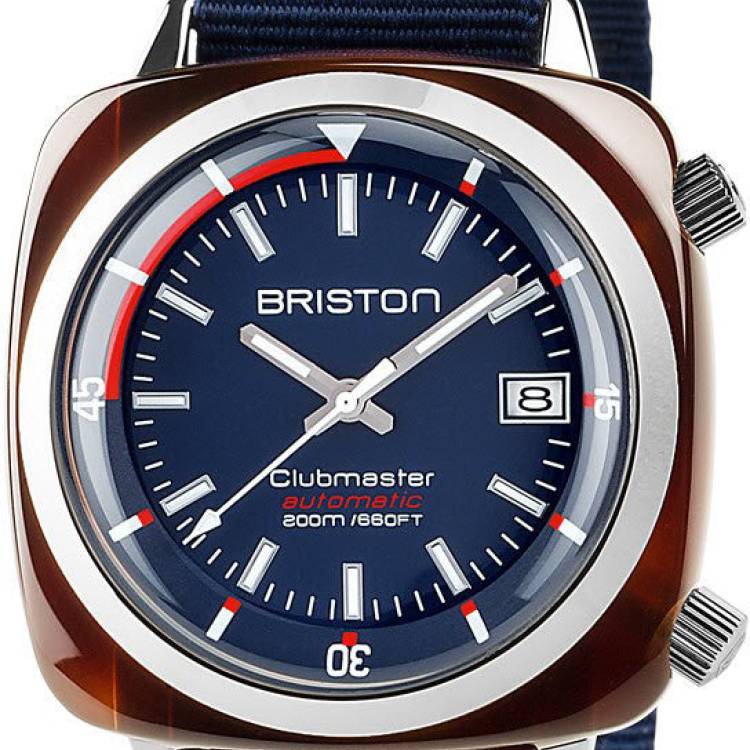 Briston Watch Clubmaster Diver Icons - Blue
