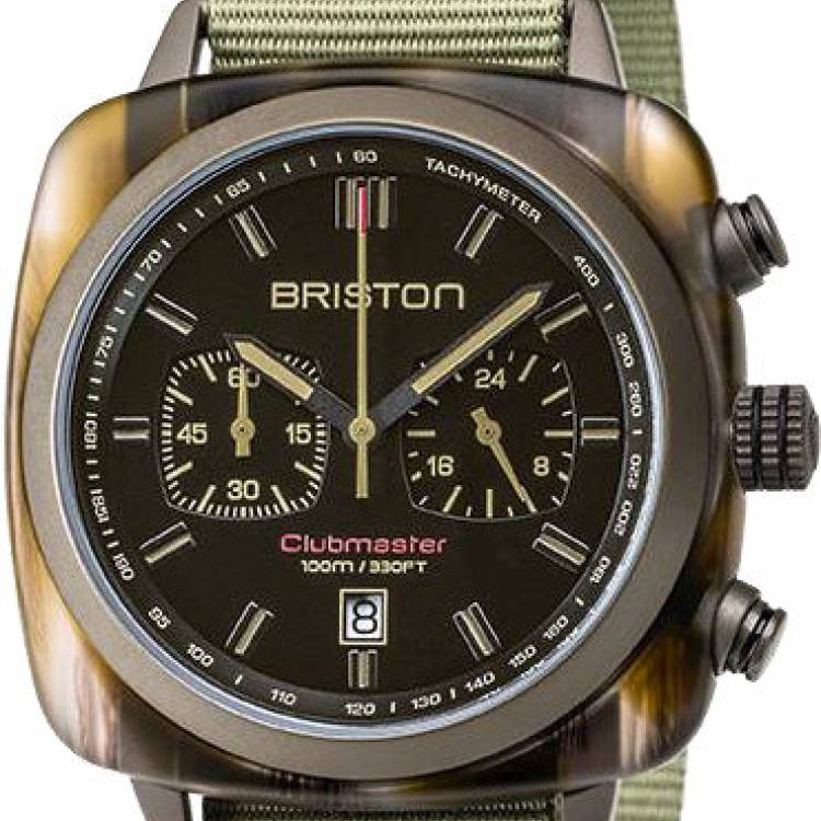 Briston Watch Clubmaster Sport Jungle - Black