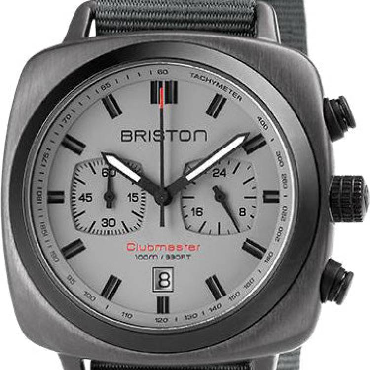 Briston Watch Clubmaster Sport Steel - Grey