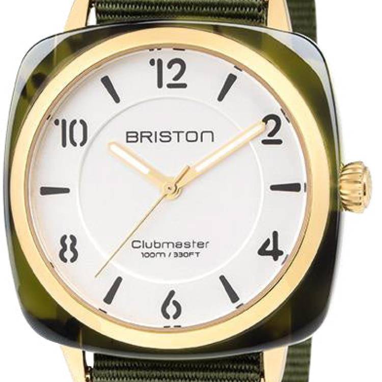 Briston Watch Clubmaster Sport Chic - White