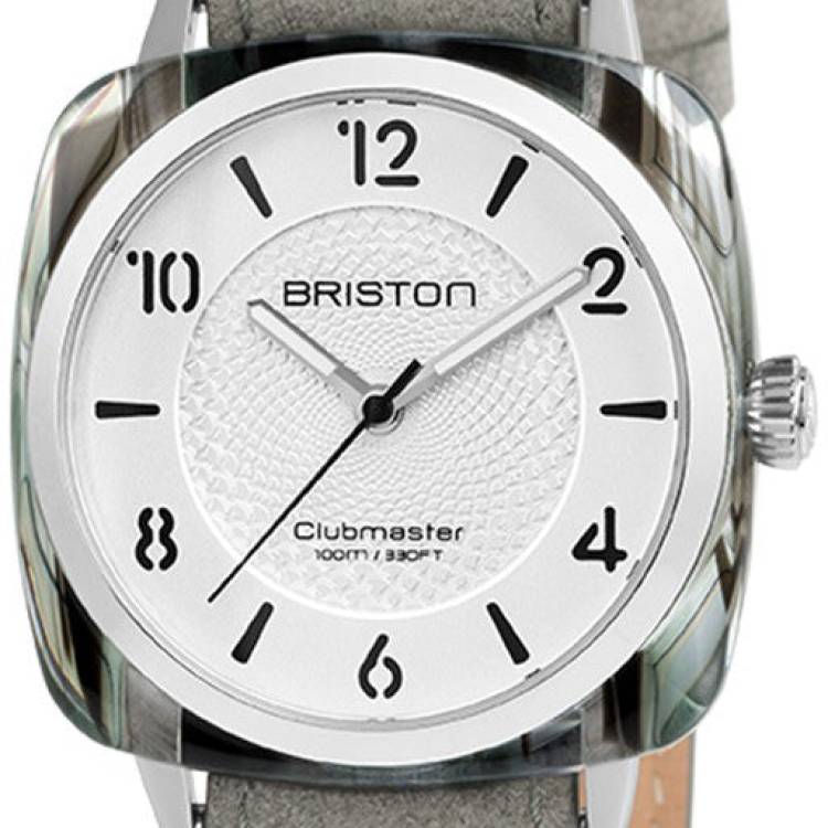 Briston Watch Clubmaster Chic Wind - Silver