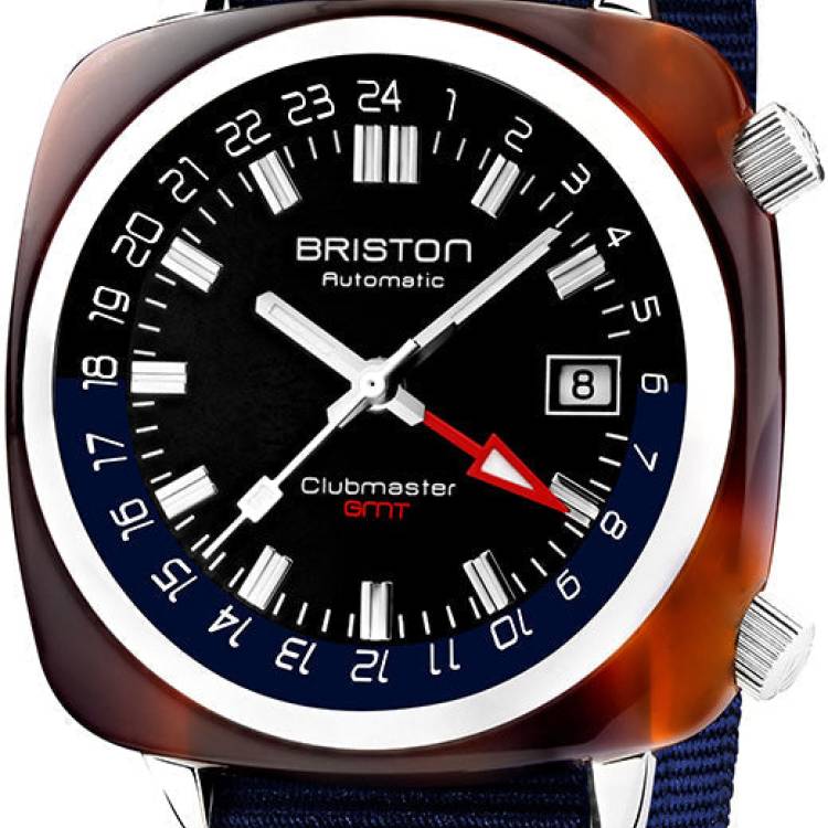 Briston Watch Clubmaster GMT - Black