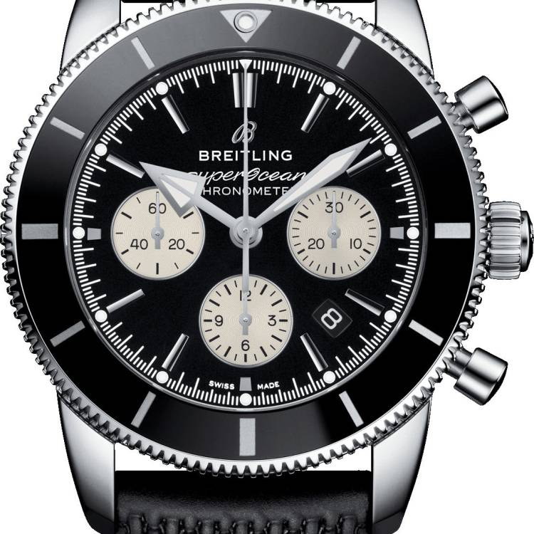 Breitling Watch Superocean Heritage II B01 Chronograph 44 Rubber Aero Classic Pushbutton