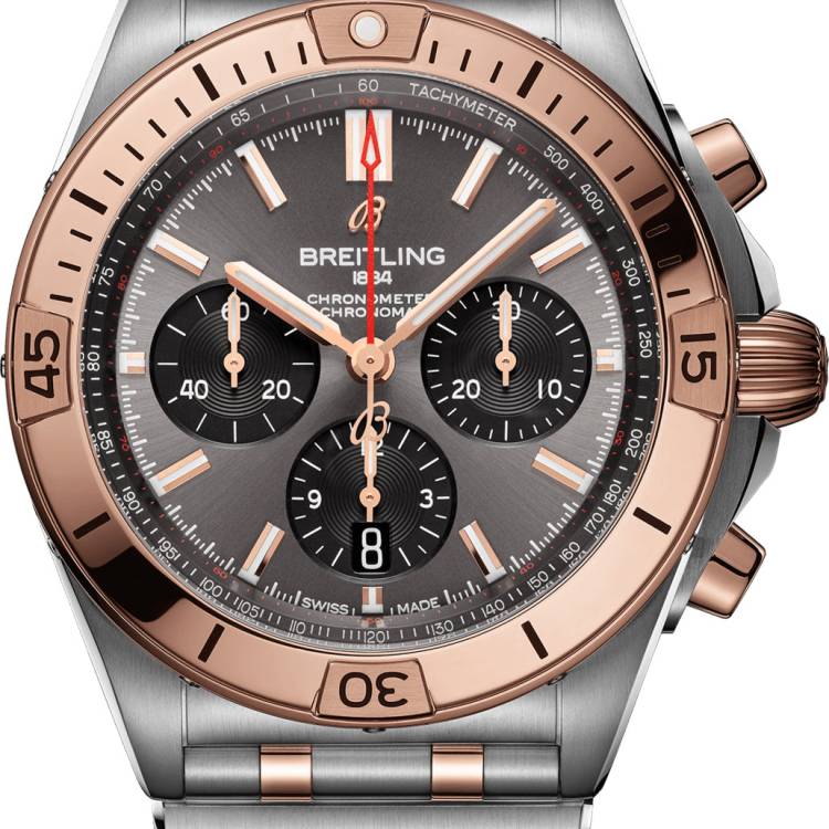 Breitling Watch Chronomat B01 42 Anthracite Bracelet