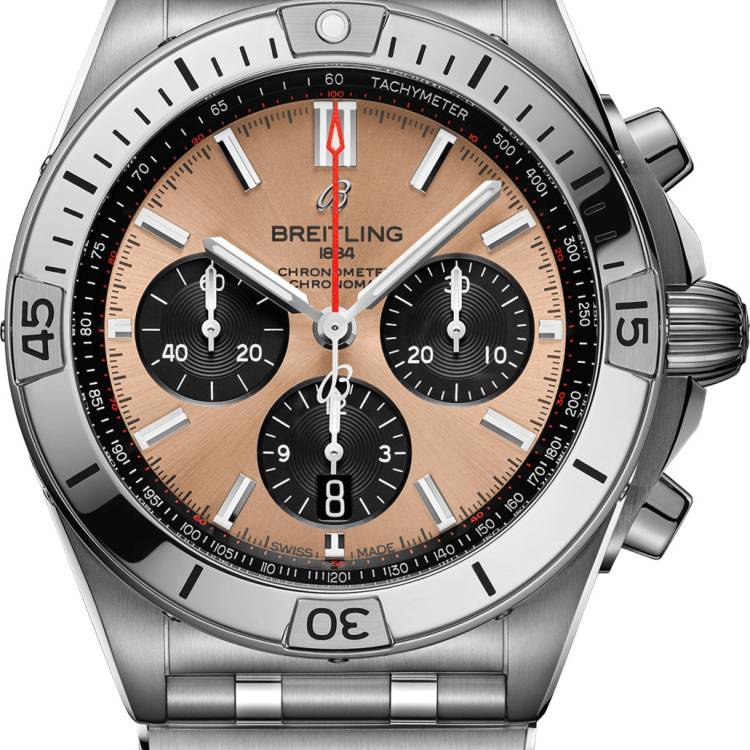 Breitling Watch Chronomat B01 42 Copper Bracelet
