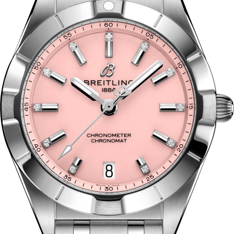 Breitling Watch Chronomat 32 Pink