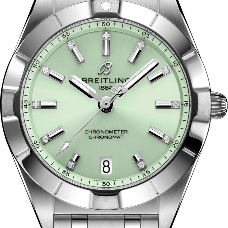 Breitling Watch Chronomat 32 Mint Green