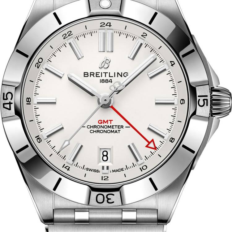 Breitling Watch Chronomat Automatic GMT 40 White