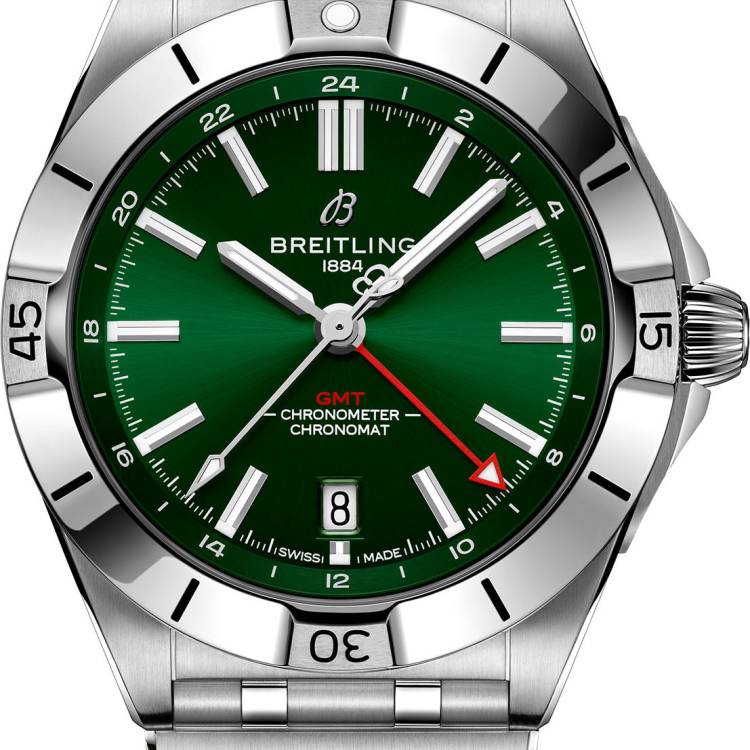 Breitling Watch Chronomat Automatic GMT 40 Green