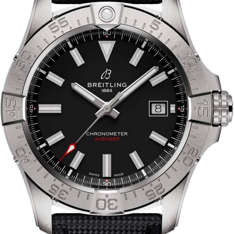 Breitling Watch Avenger Automatic 42 Black
