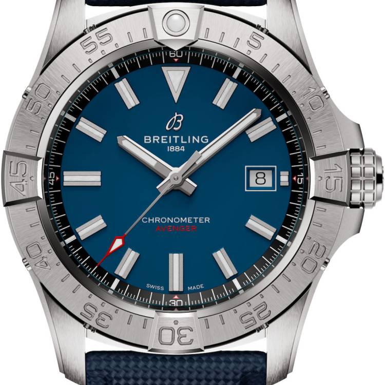 Breitling Watch Avenger Automatic 42 Blue