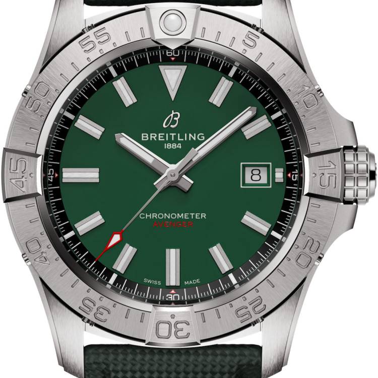 Breitling Watch Avenger Automatic 42 Green