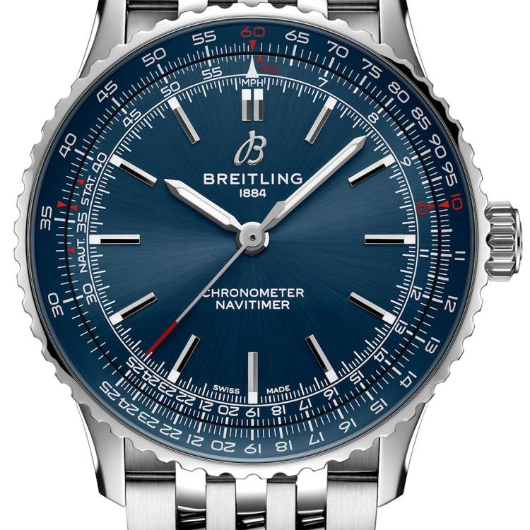 Breitling Watch Navitimer Automatic 41 Blue Bracelet