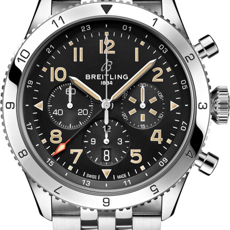 Breitling Watch Super AVI B04 Chronograph GMT 46 Mustang