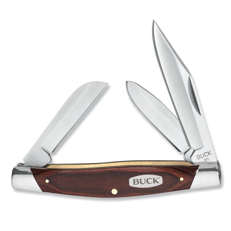 Buck Stockman Knife - Silver