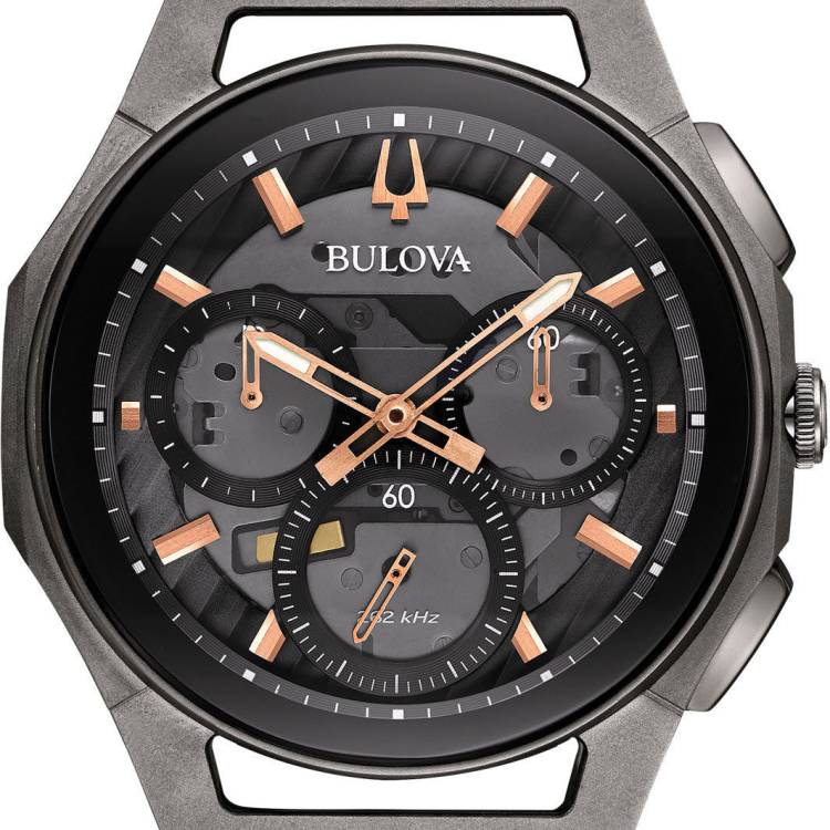 Bulova Watch Curv Chronograph Mens