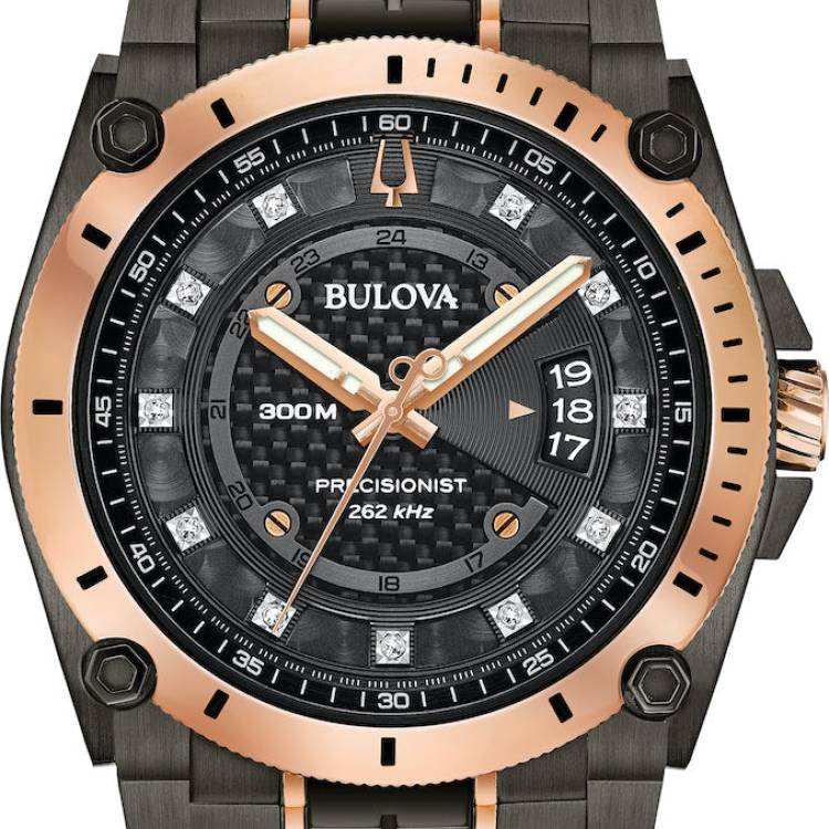Bulova Watch Precisionist Mens - Black