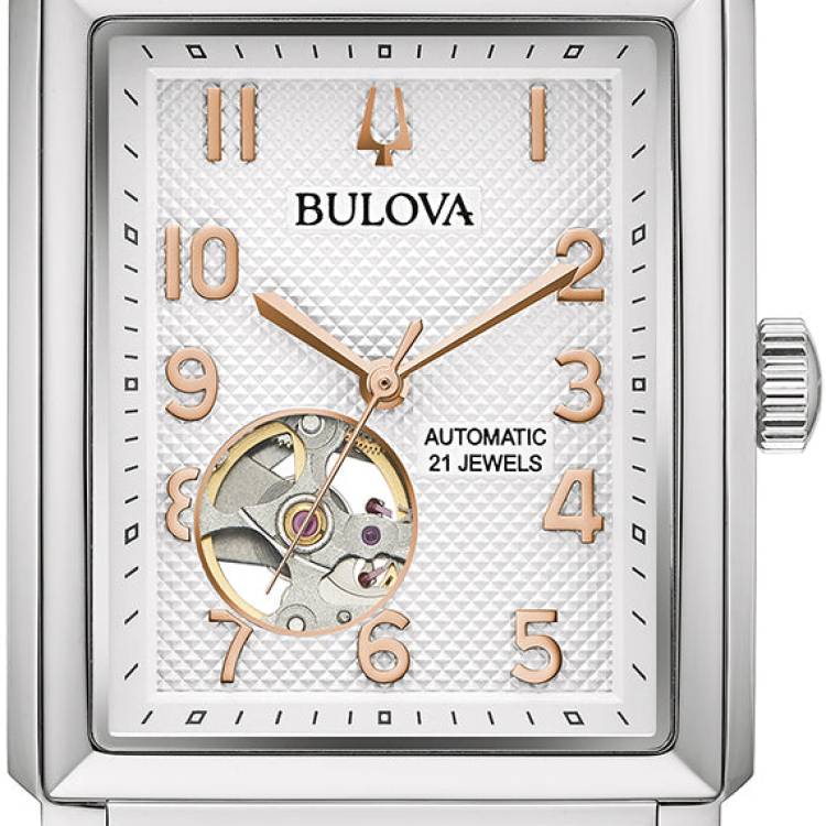 Bulova Watch Heartbeat Mens - White