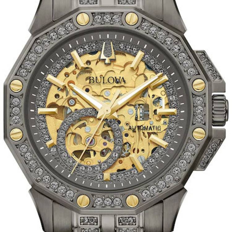 Bulova Watch Crystal Octava Mens - Grey